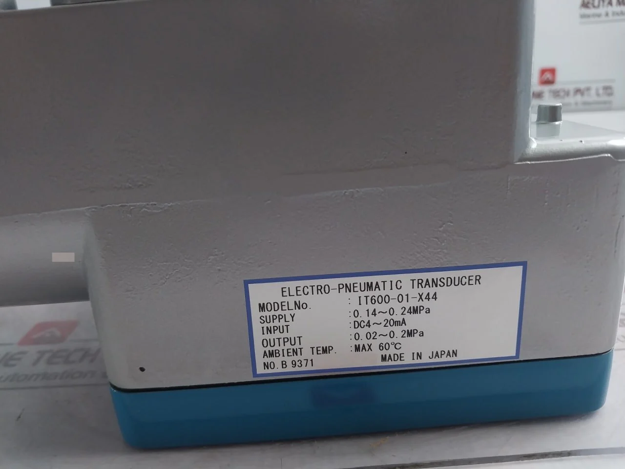 Smc It600-01-x44 Electro-pneumatic Transducer 0.14-0.24Mpa Max 60°C 1H - Image 8