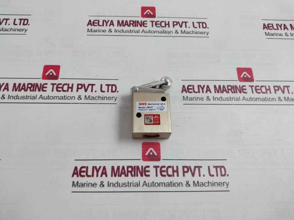 Sns Jm-07 Pneumatic Mechanical Valve For Roller Type 2 Position 3 Way - Image 2
