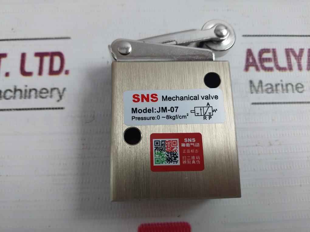 Sns Jm-07 Pneumatic Mechanical Valve For Roller Type 2 Position 3 Way - Image 6