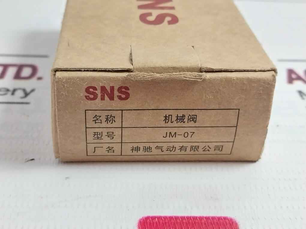 Sns Jm-07 Pneumatic Mechanical Valve For Roller Type 2 Position 3 Way - Image 8