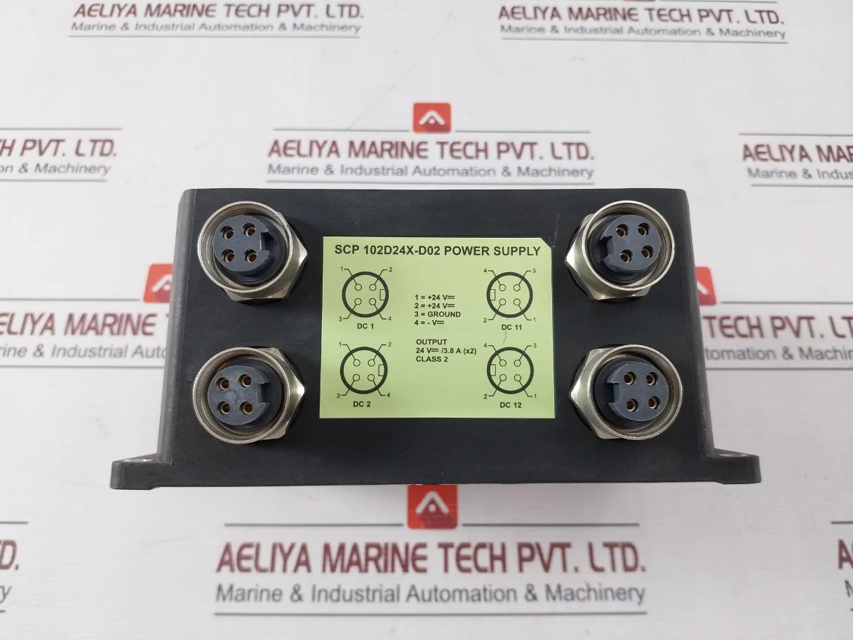 Sola Scp 102D24X-d02 Power Supply 24V/3.8A (X2) 50/60/400Hz 100-240V/2.4-1.4A - Image 5