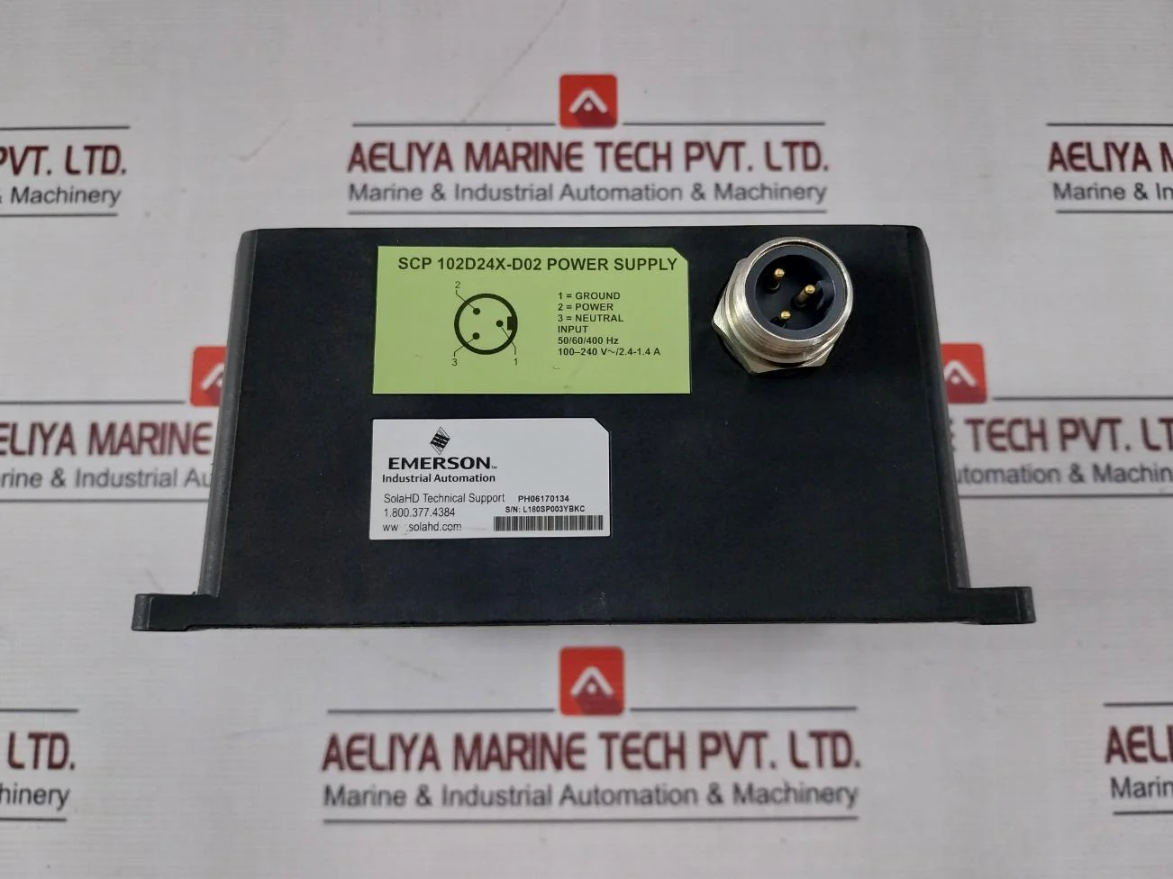 Sola Scp 102D24X-d02 Power Supply 24V/3.8A (X2) 50/60/400Hz 100-240V/2.4-1.4A - Image 6