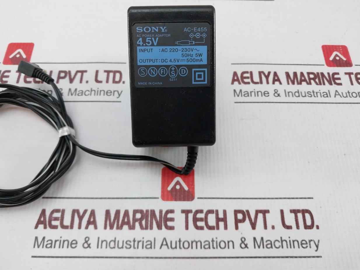 Sony Ac-e455 Ac Power Adapter 5w-230v-50hz- - Image 5