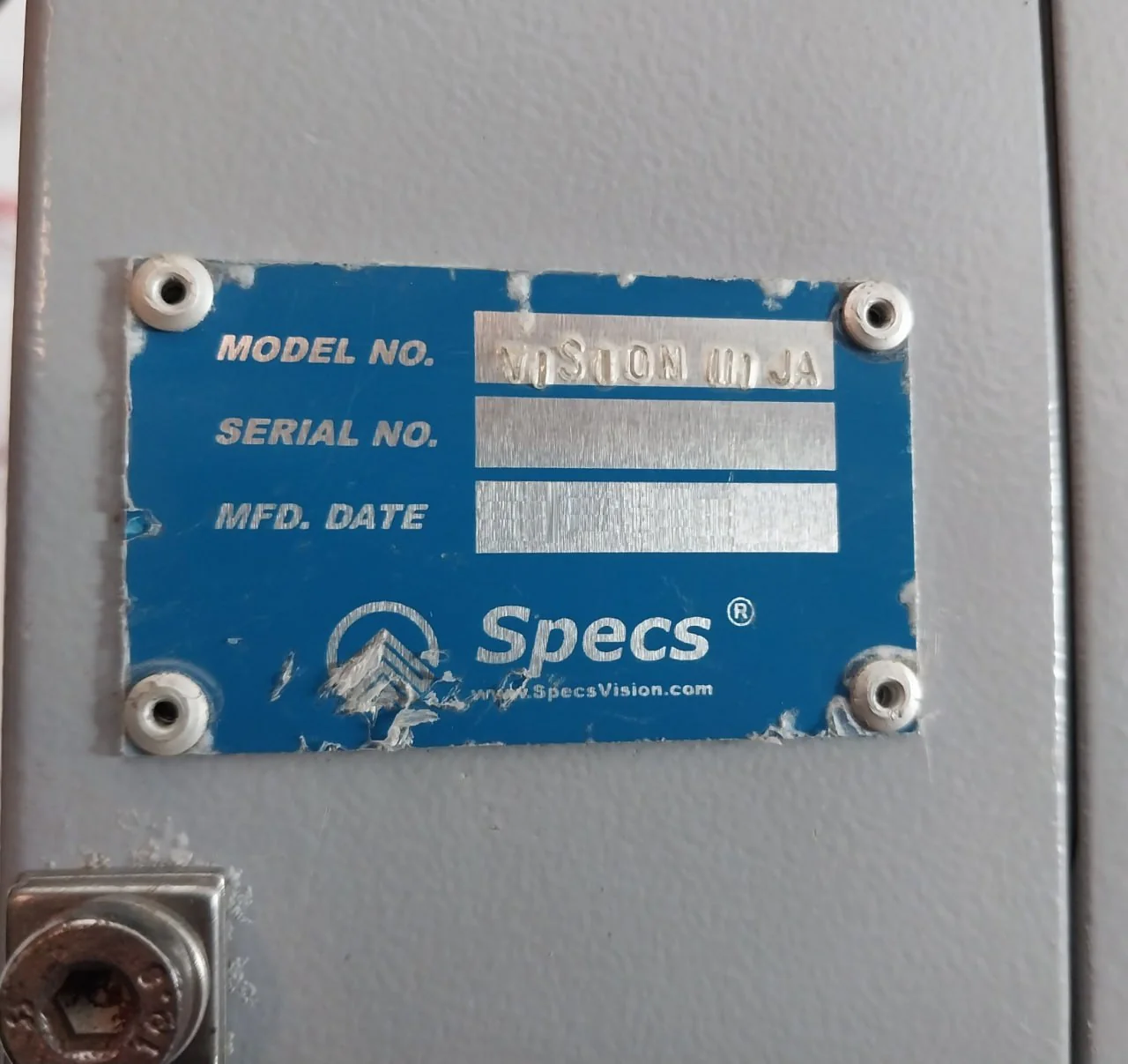 Specs Vision Iii Ja Oil Mist Detection System Junction Box Ver.1.03 - Image 14