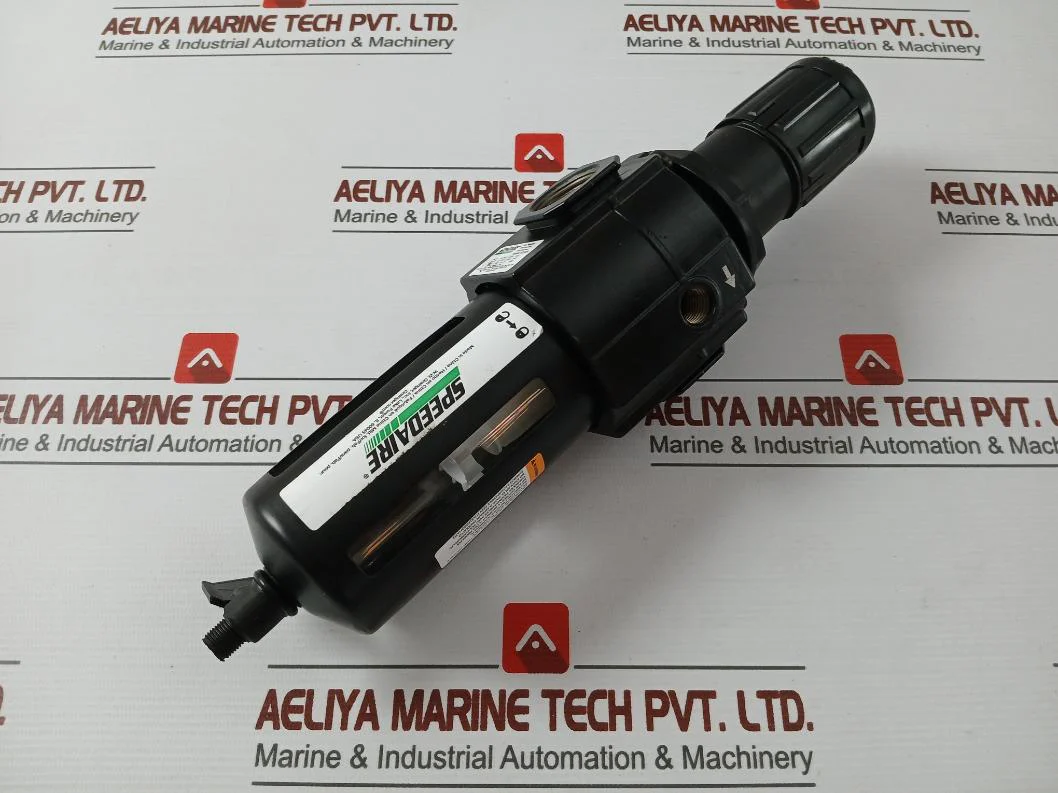 Speedaire 4Zl02A Pneumatic Regulator 150Psig/10Bar Max 0-160 Psi - Image 3