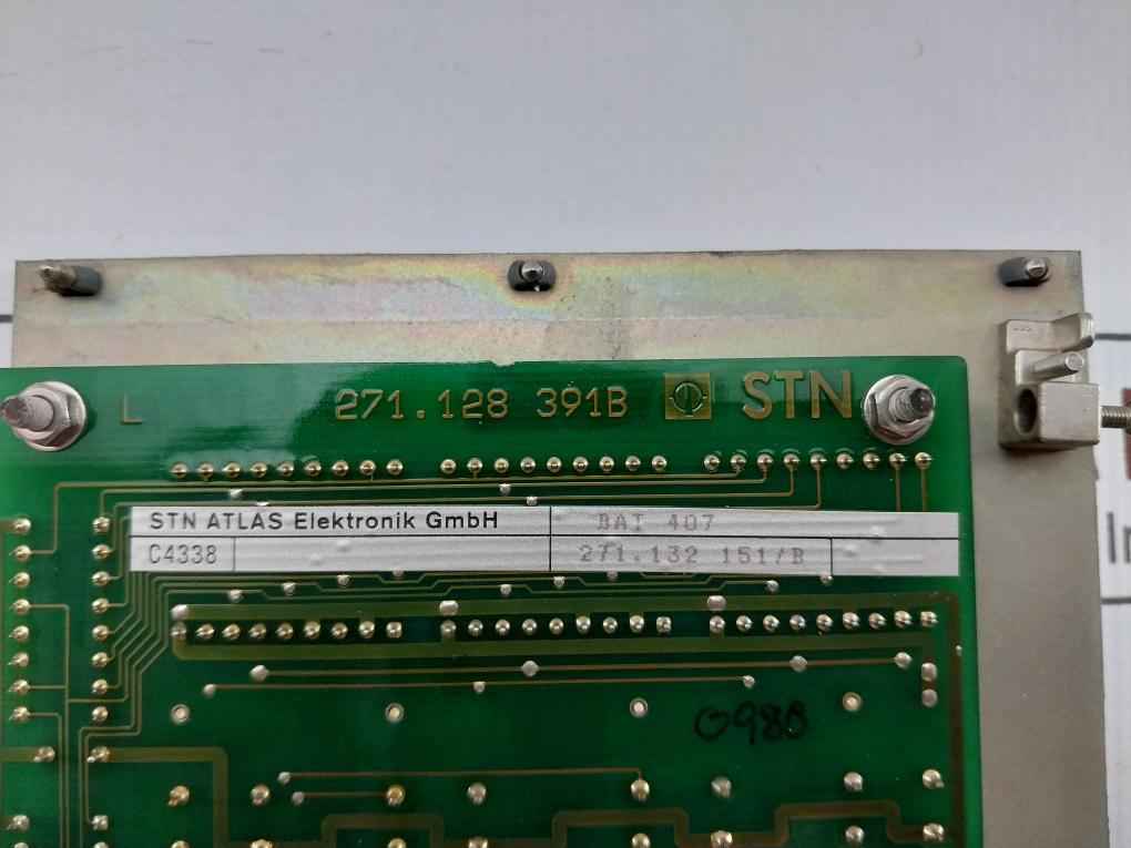 Stn Atlas Bat 407 Control And Display Panel C4338 271.132 151/B - Image 6