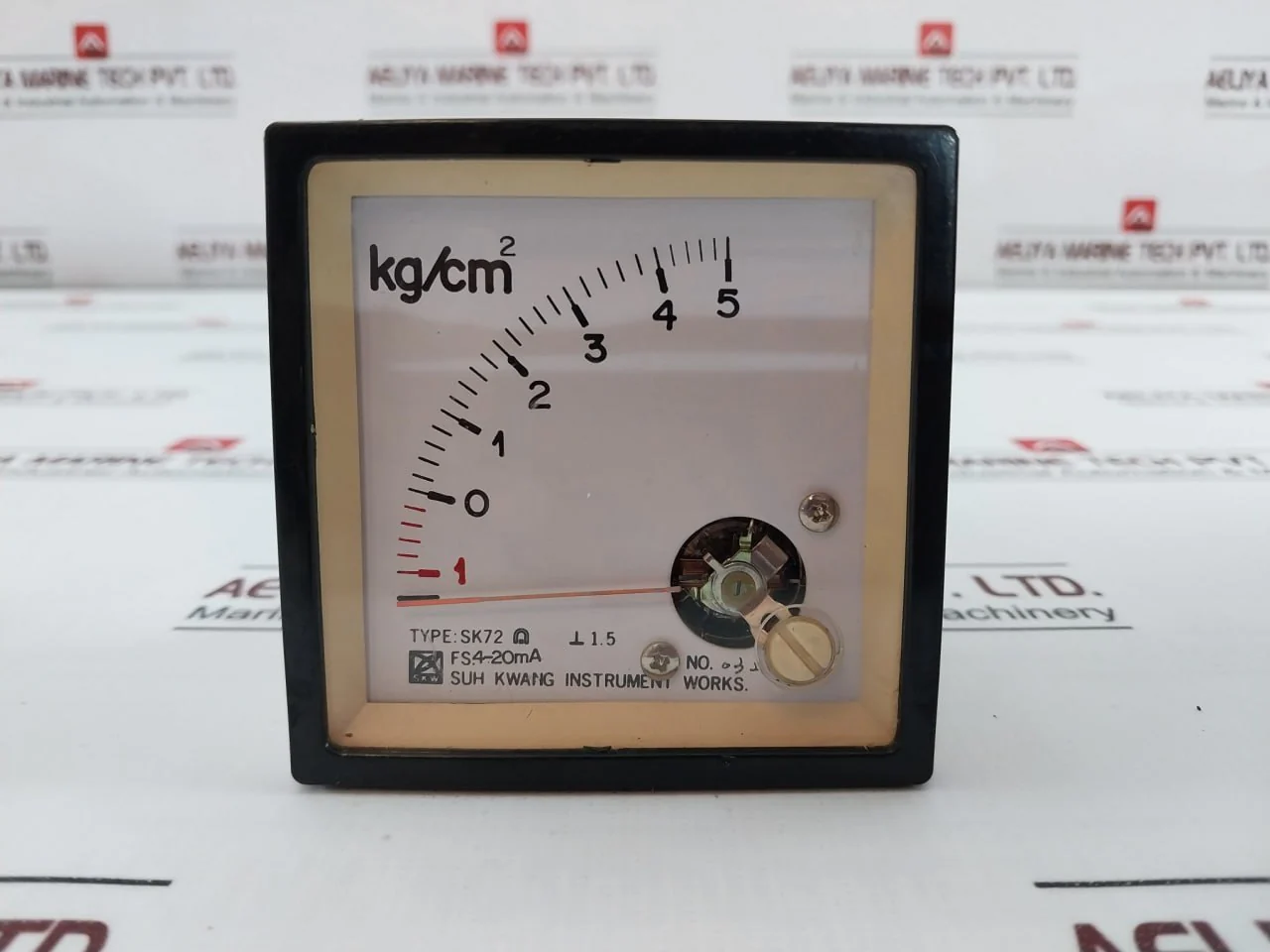 Suh Kwang Sk72 Ampere Meter 4-20Ma 032042 -1 To 5 Kg/Cm2 - Image 2