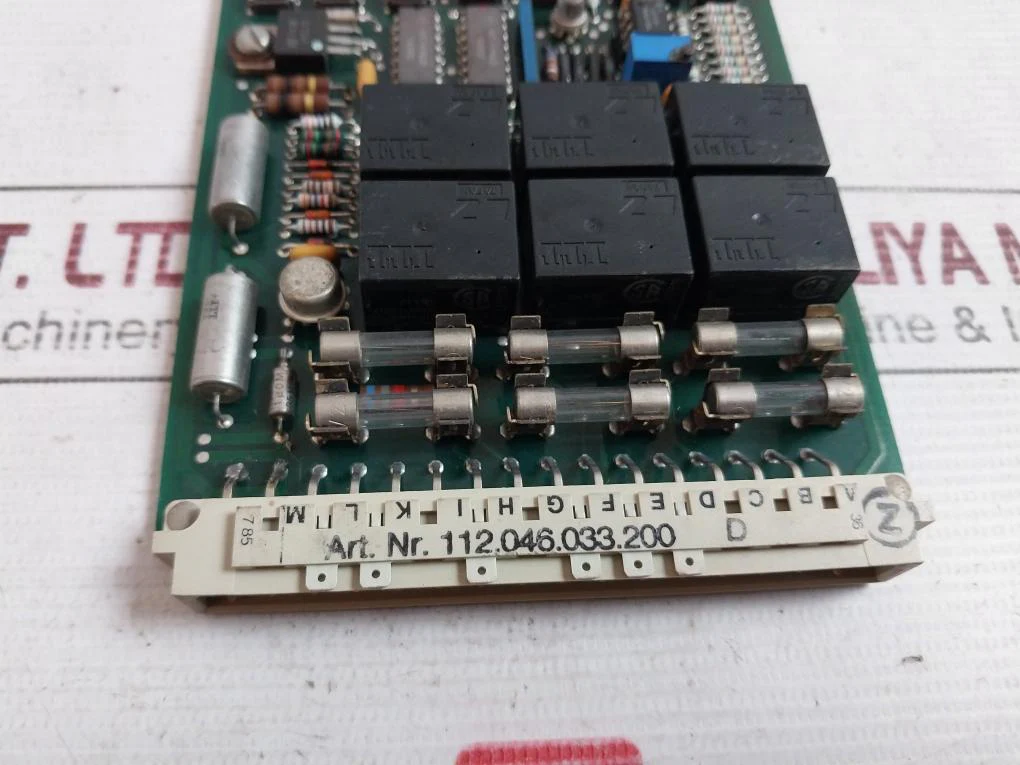 Sulzer 112.046.033.200 Pcb For Load Indicator Position Unit 857Etaq25 3202544 - Image 6