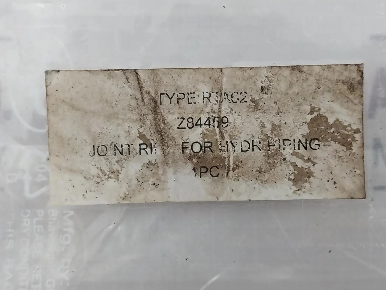 Sulzer Rta 62 Joint Ring For Hydraulic Piping Z84459 - Image 7