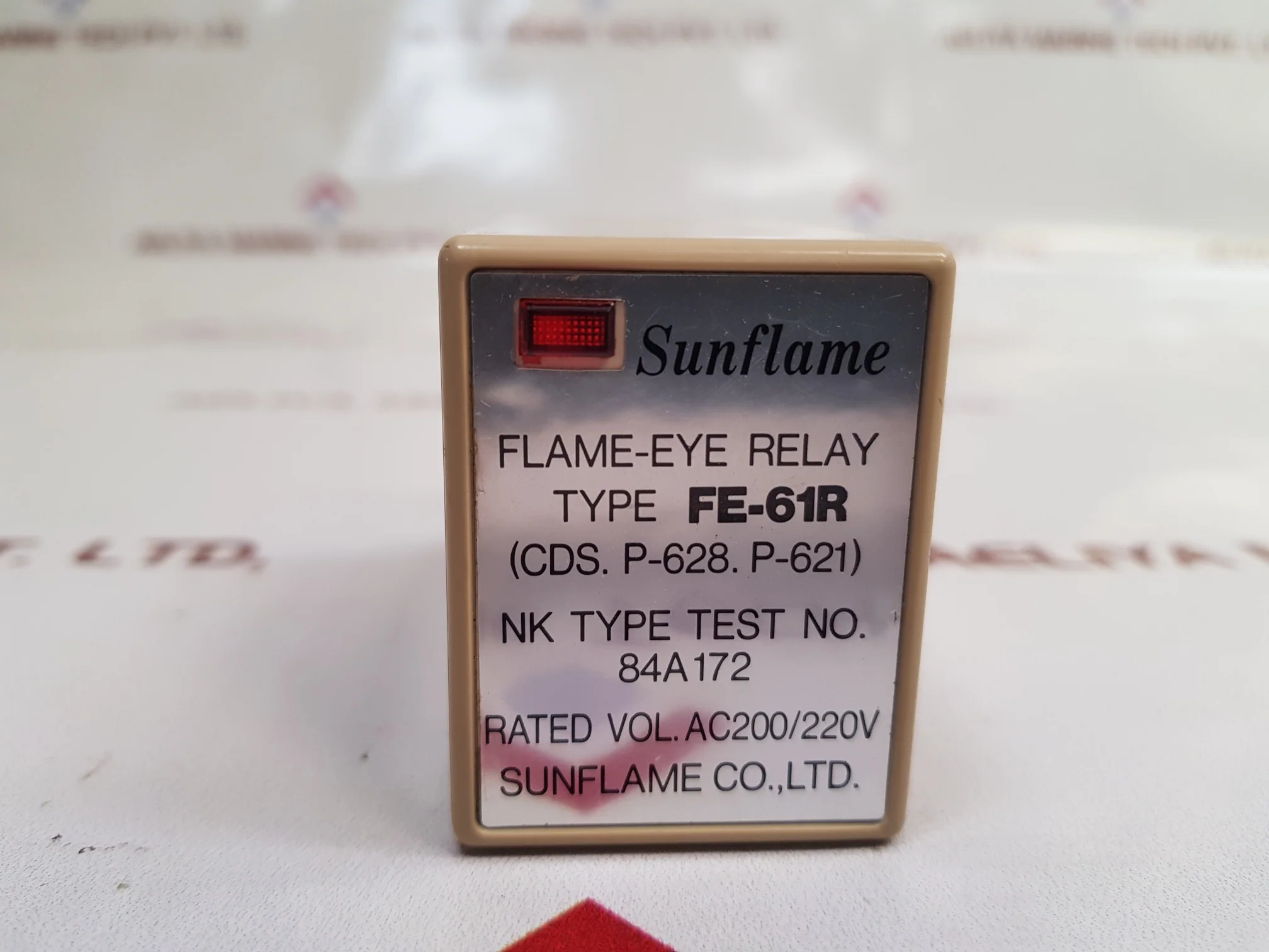 Sunflame Fe-61R Flame-eye Relay Ac200/220V - Image 3