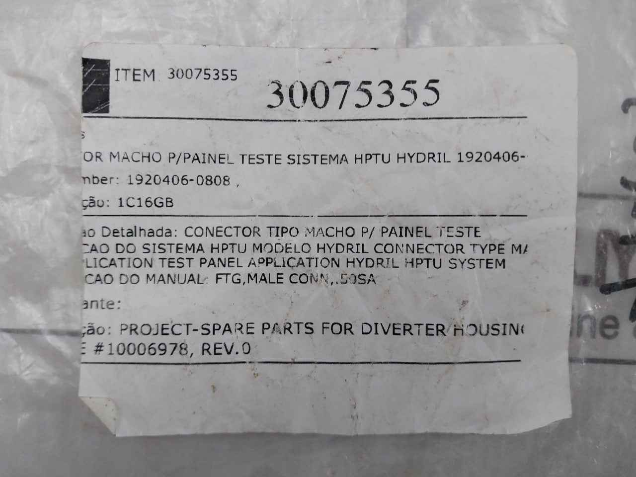 Swagelok 316 Sae Male Fitting Or Connector For Hptu System Test Panel 1920406-0808 - Image 14