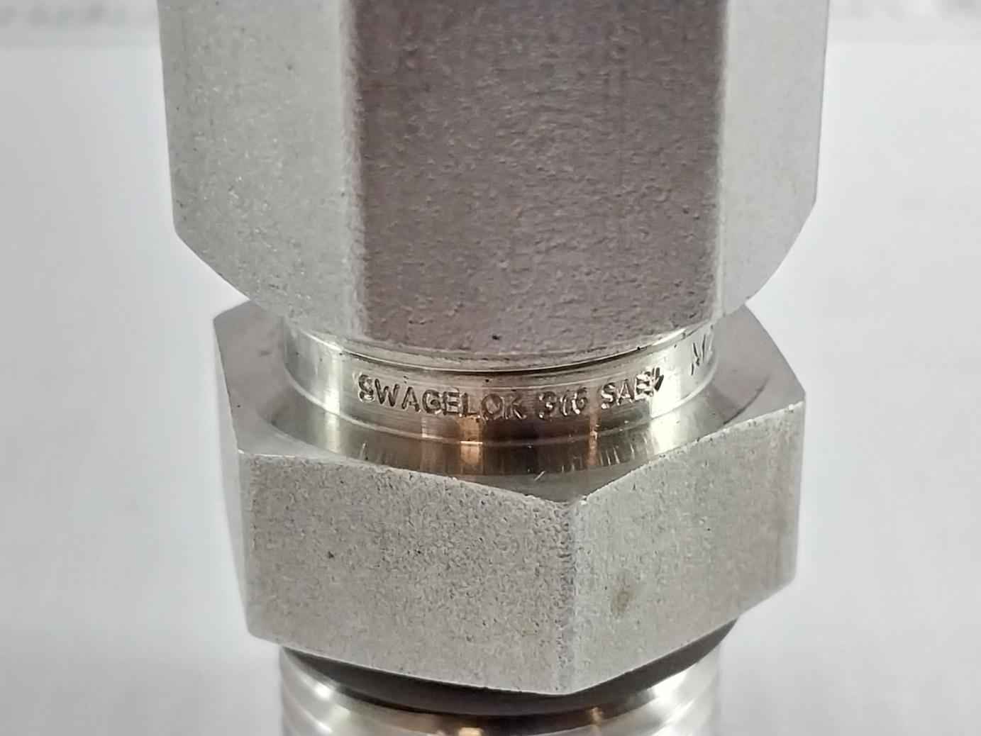 Swagelok 316 Sae Male Fitting Or Connector For Hptu System Test Panel 1920406-0808 - Image 7