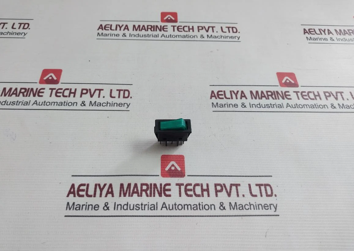 T 120 Coffee Machine Green Rocker Switch 321300-0001 - Image 2
