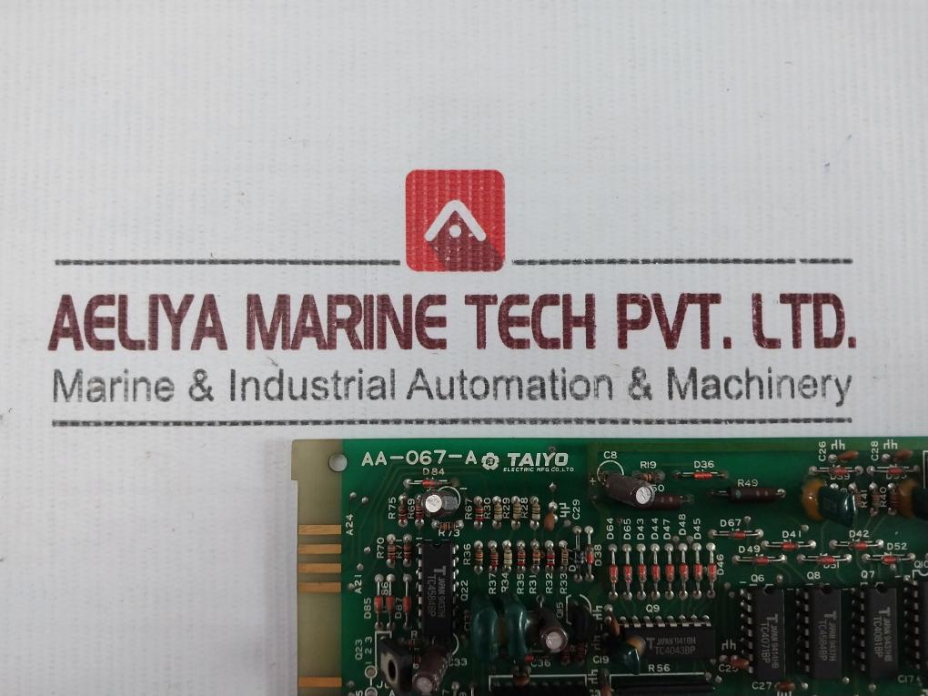 Taiyo Aa-067-a Printed Circuit Board 9501 - Image 5