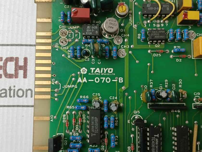 Taiyo Aa-070-b Printed Circuit Board Card Rp60H-m2 - Image 4
