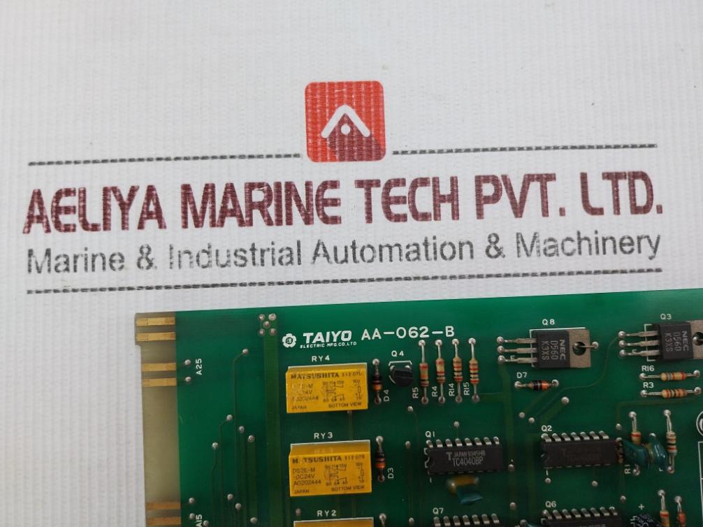 Taiyo Electric Aa-062-b Buzzer And Flicker Unit Pcb - Image 5