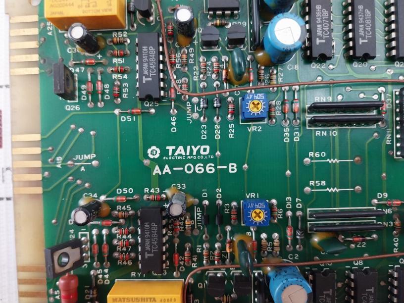 Taiyo Electric Aa-066-b Printed Circuit Board . - Image 5