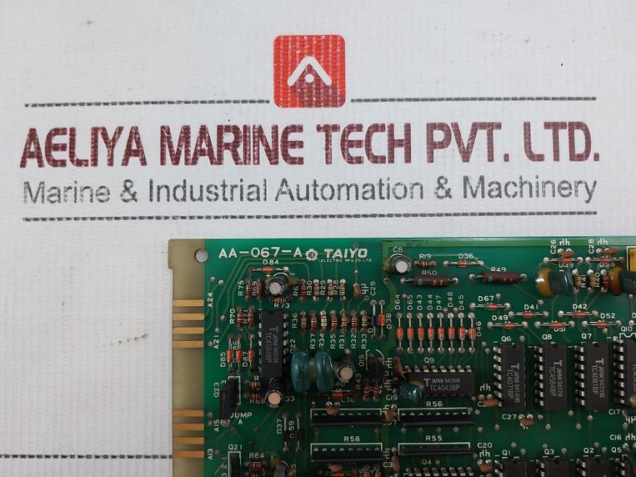 Taiyo Electric Aa-067-a Printed Circuit Board - Image 5