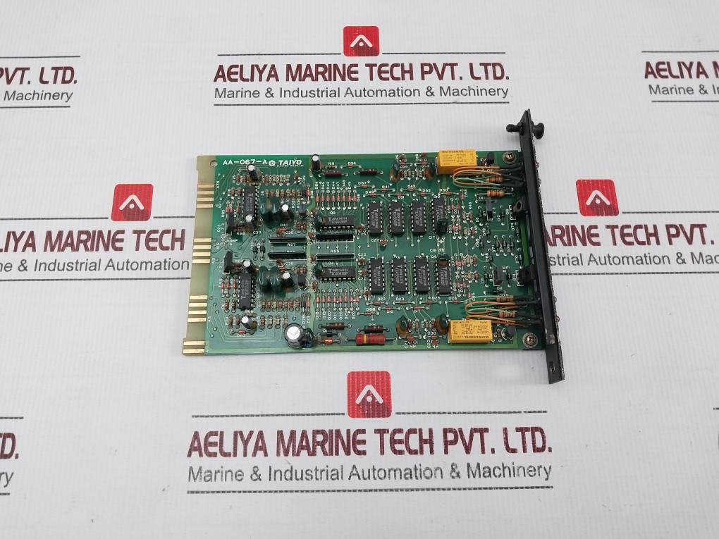 Taiyo Electric Aa-067-a Printed Circuit Board 9501 . - Image 4