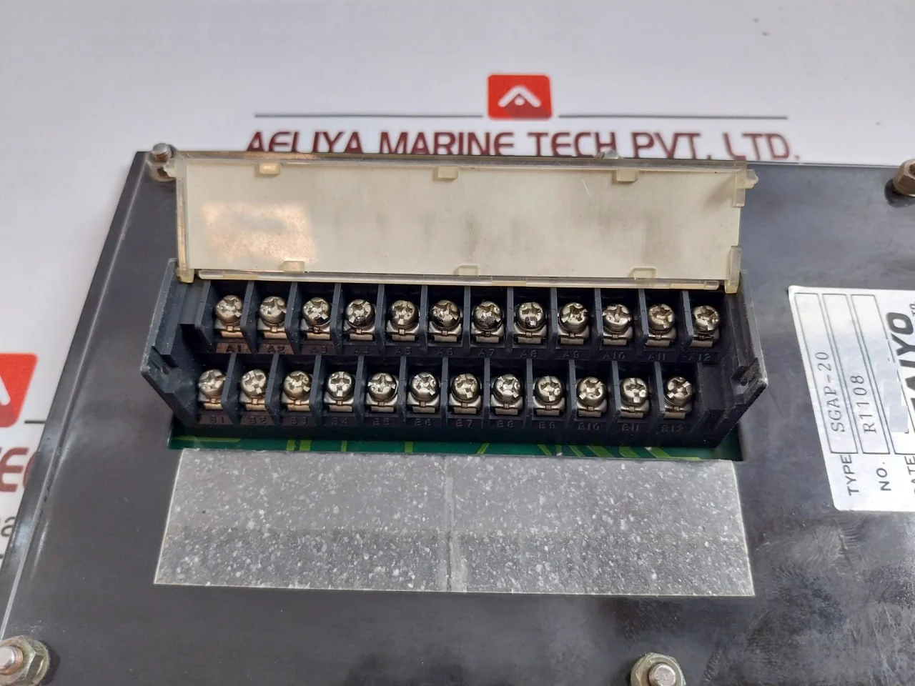 Taiyo Sgap-20 Steering Gear Alarm Panel R1108 (Not Working) - Image 7