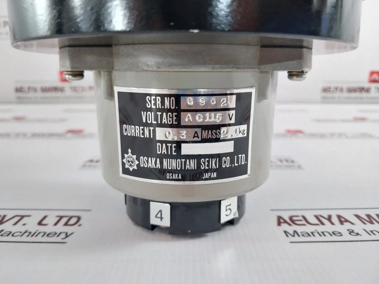 Tamagawa Seiki Ts 5N2E19 Motor With Meter 100/110V 50/60Hz Ac115V - Image 7