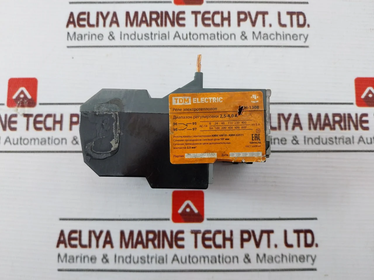 Tdm Electric Pth-1308 Electrothermal Relay Gost 16308-84 - Image 10