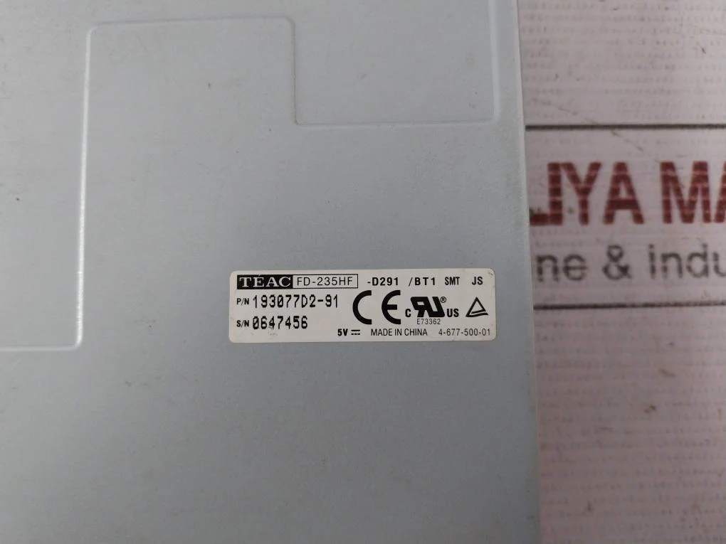 Teac 193077D2-91 Floppy Disk Drive Fd-235Hf-d291 E73362 - Image 10