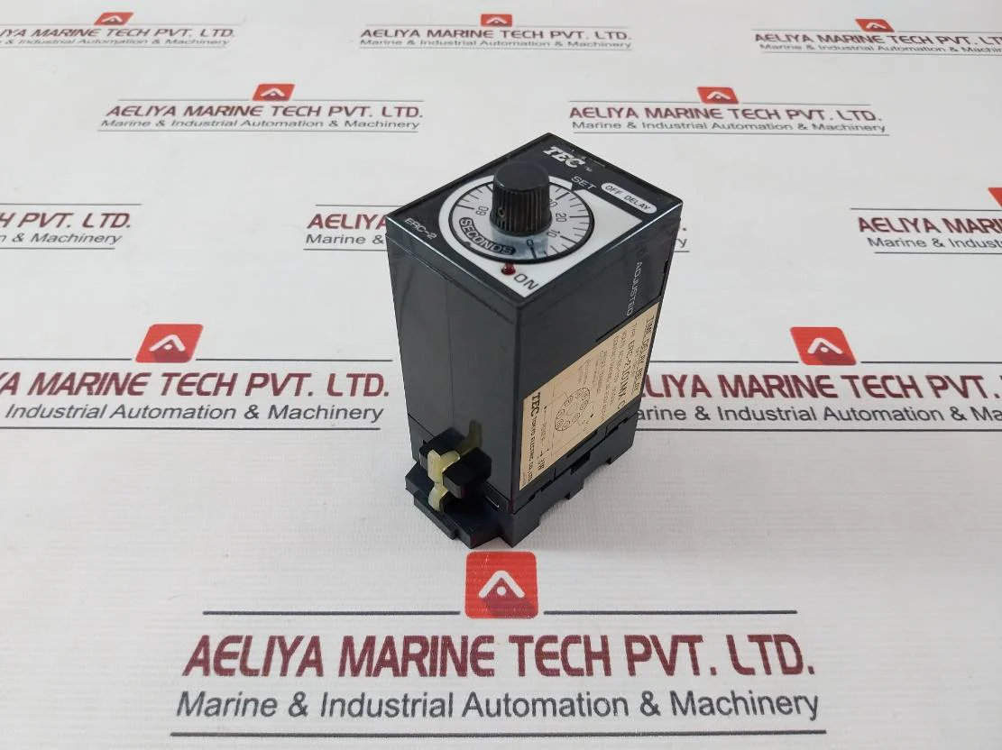Tec Erc-2 Time Delay Relay Erc-2101Mxc 0-60 Sec 3W - Image 3