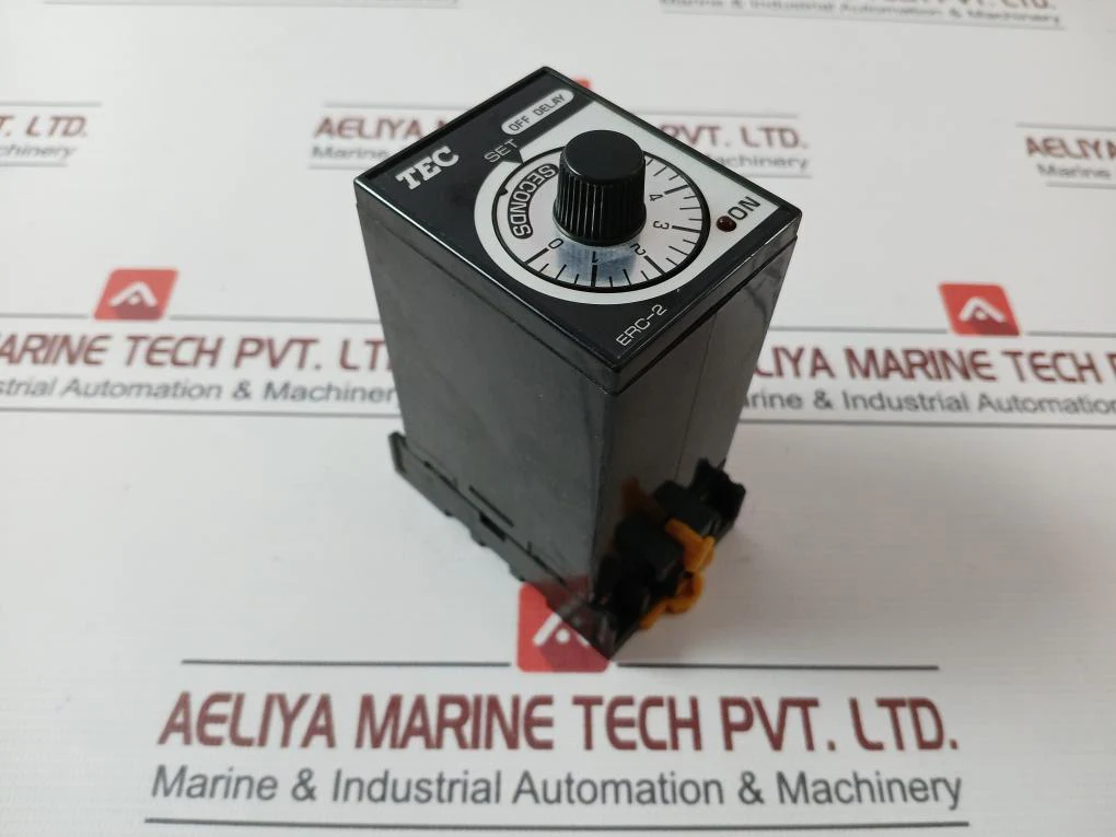 Tec Erc-2106S Xc Time Off Delay Relay With Base 0-6 Sec - Image 3
