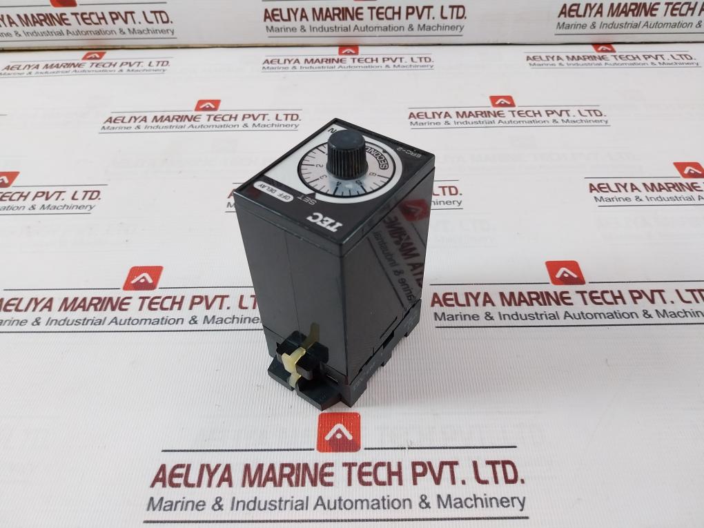 Tec Erc-2106S Xc Time Off Delay Relay With Base Ac 100- 110V 50/60 Hz 3A 250V Ac - Image 4