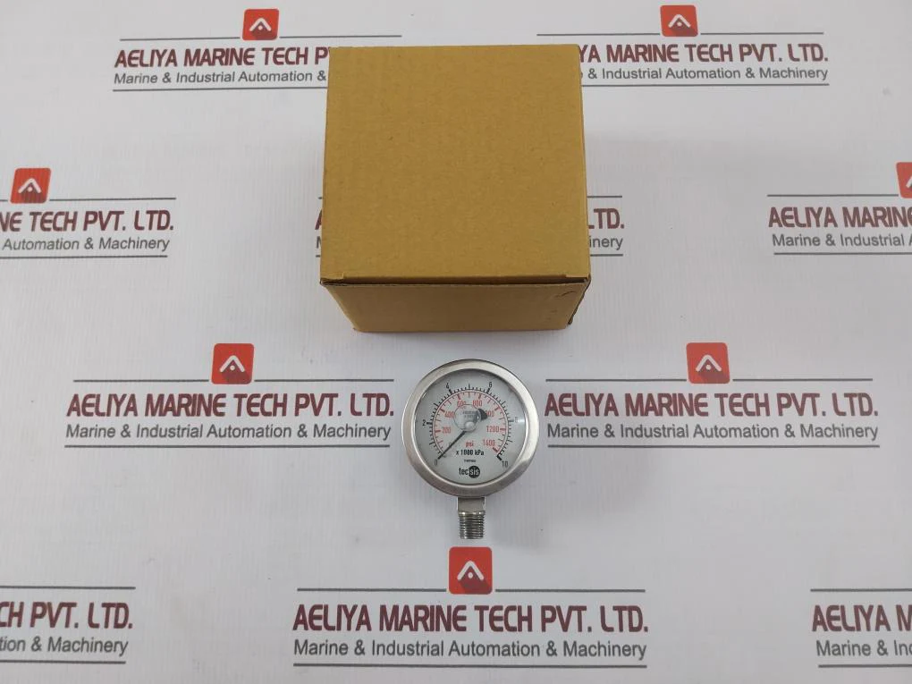 Tec Sis 1106970043 Pressure Gauge 0-1400 Psi
