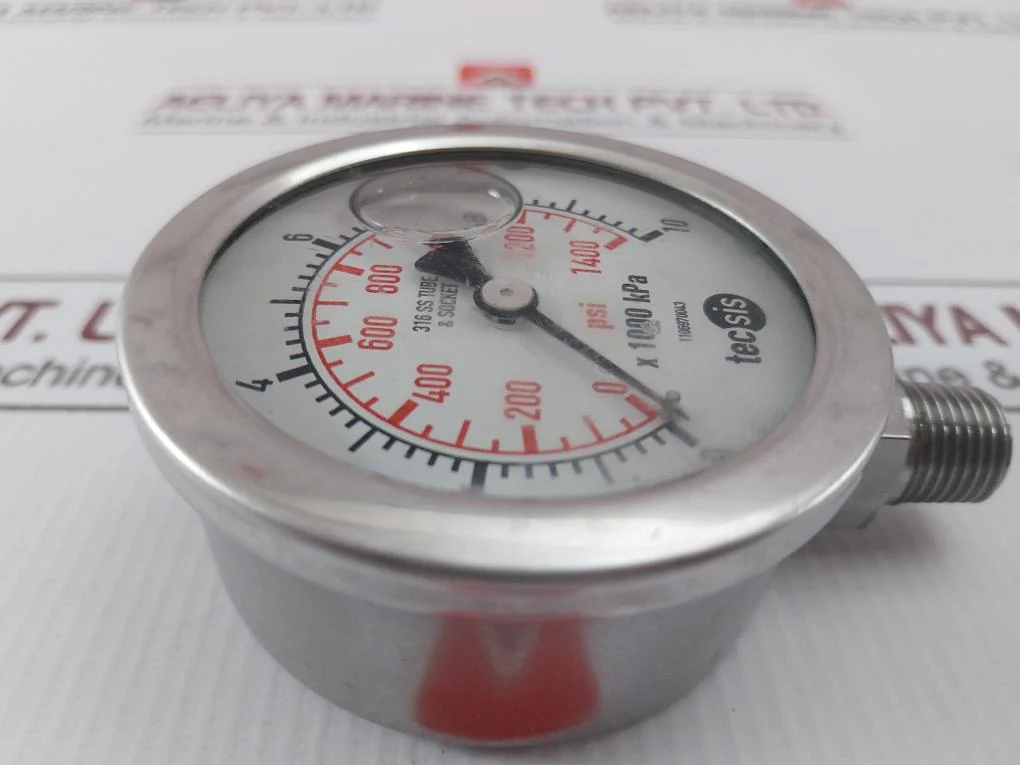 Tec Sis 1106970043 Pressure Gauge 0-1400 Psi - Image 5