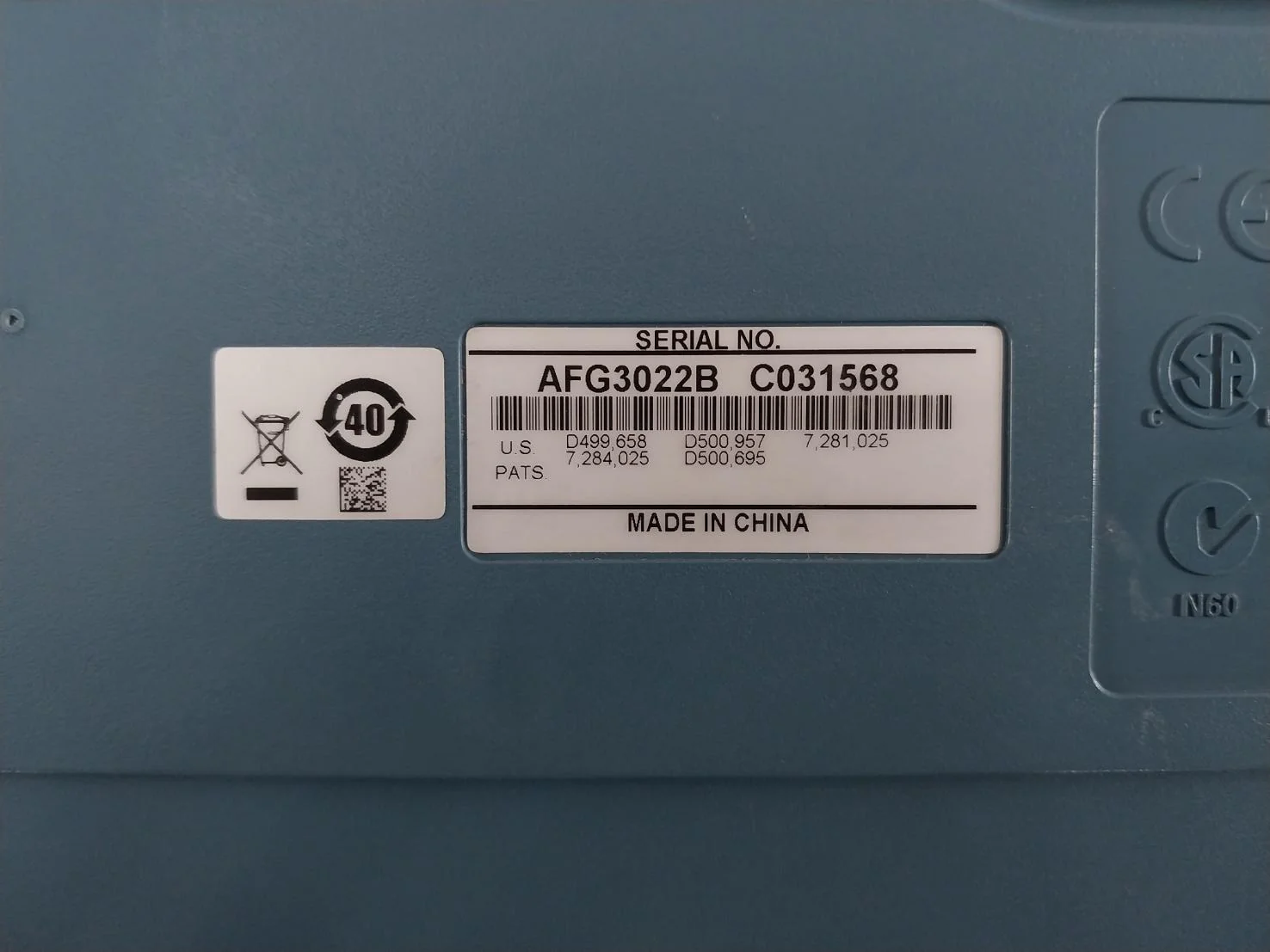 Tektronix Afg3022B Dual Channel Arbitrary/Function Generator 25 Mhz - Image 11
