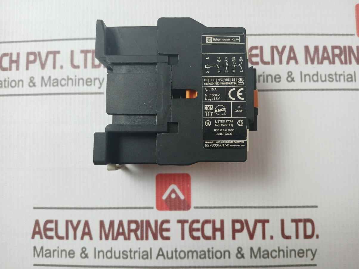 Telemecanique Ca2 Dn22 Control Relay 600Vac Max 10A 03780320152 - Image 9