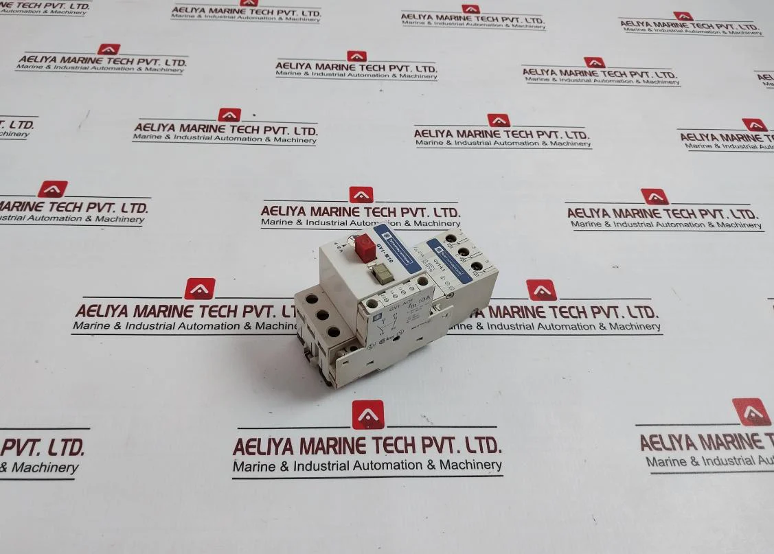 Telemecanique Gv1-l1 Manual Motor Starter W/ Auxiliary Contact Block Gv1-m10 - Image 4