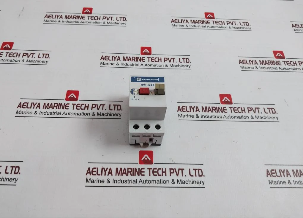 Telemecanique Gv1-m20 Din Rail Mount Circuit Breaker 660V 50/60Hz 75C - Image 2