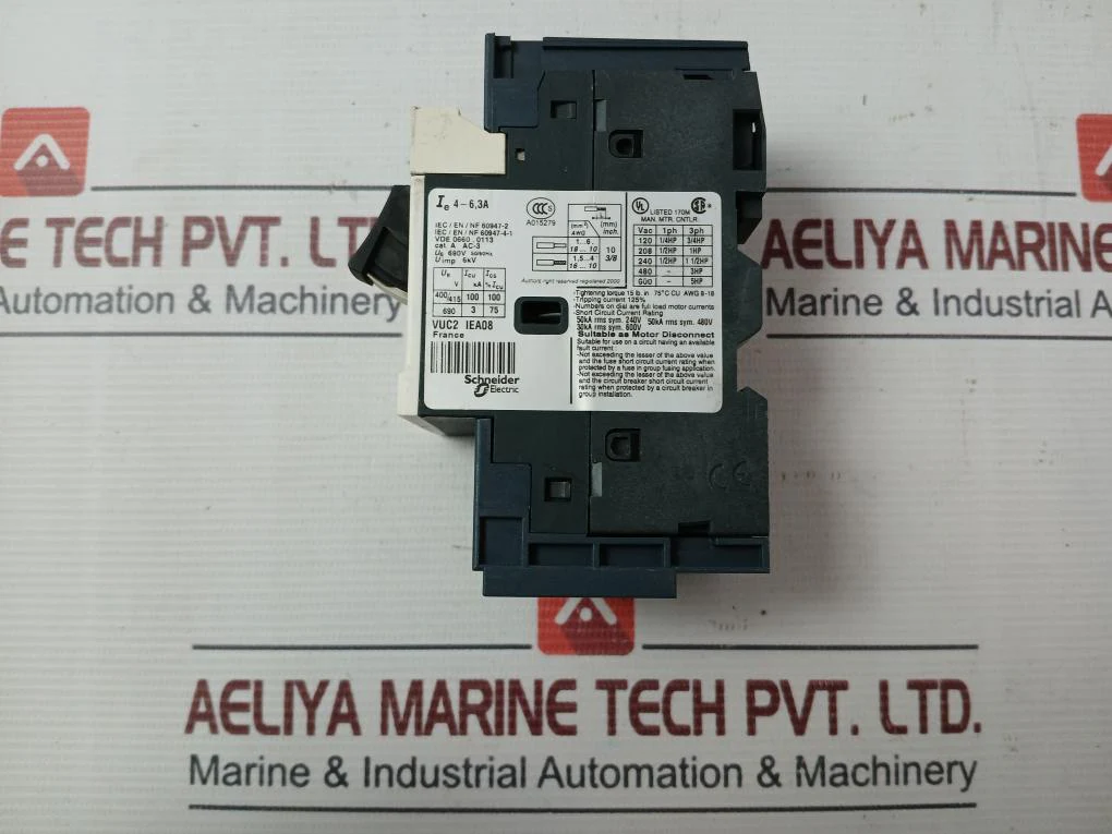 Telemecanique Gv2Me103 Motor Circuit Breaker Uimp 6Kv 50/60Hz - Image 4
