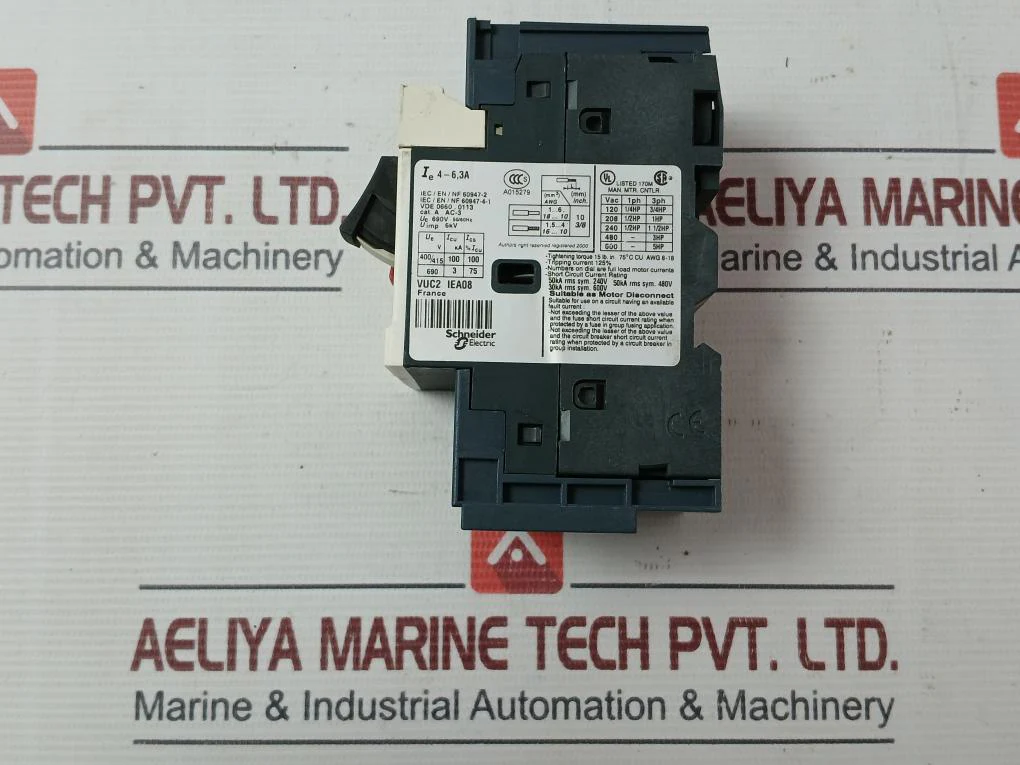 Telemecanique Gv2Me103 Motor Circuit Breaker Uimp 6Kv 50/60Hz - Image 7