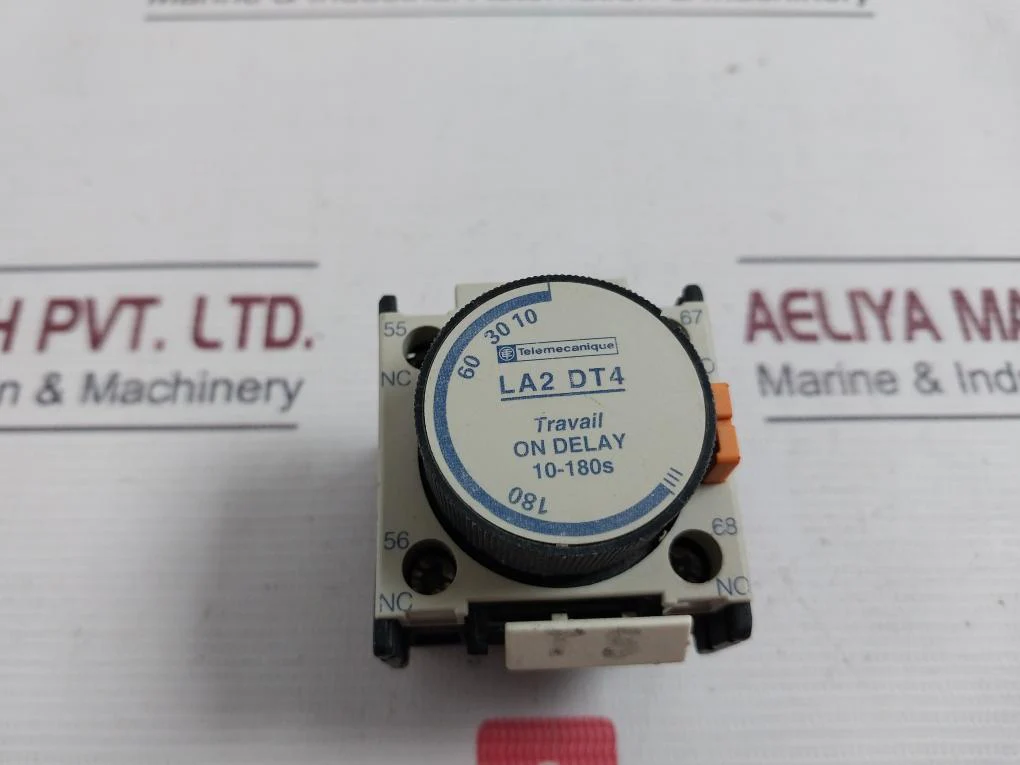Telemecanique La2 Dt4 On Delay Timer Relay Module 10–180 Sec Iec 337-1 - Image 2