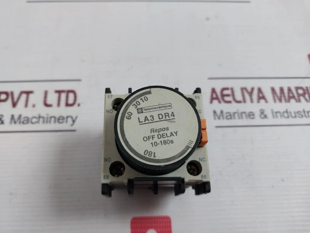 Telemecanique La3 Dr4 Time Delay Contact Block 382503-01 31 - Image 2