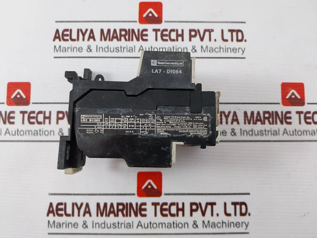 Telemecanique Lr2 D1305 Thermal Overload Relay 380V 0.63 – 1 A - Image 9