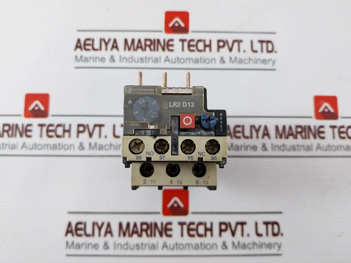 Telemecanique Lr2 D1308 Thermal Overload Relay 2.5-4A Uimp 6Kv - Image 2