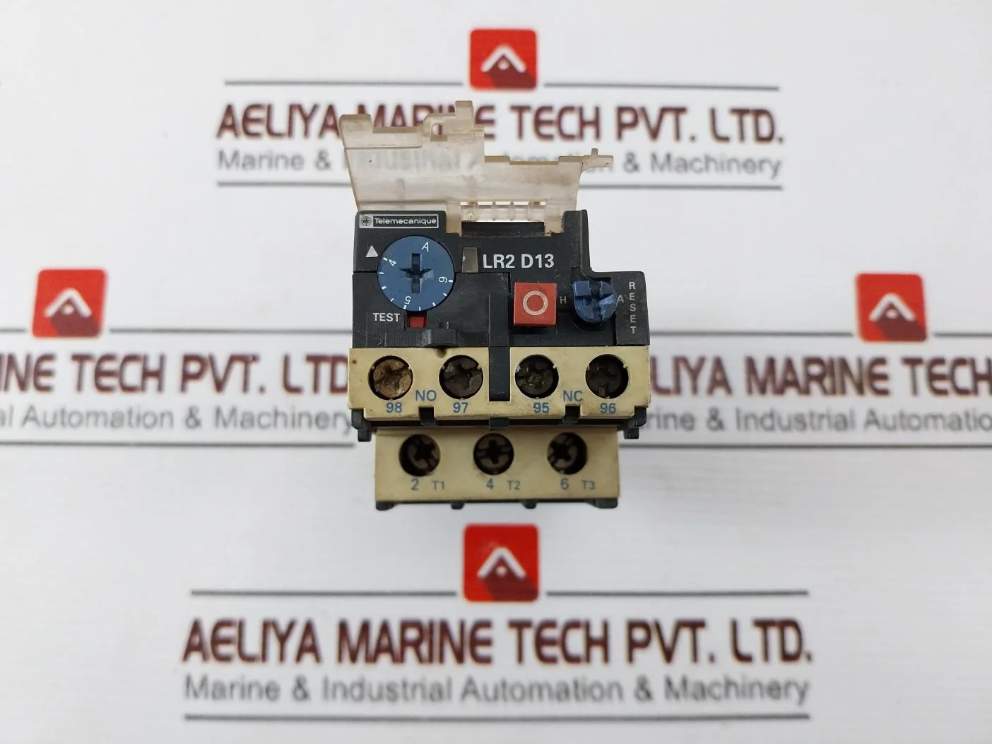 Telemecanique Lr2 D1310 Thermal Overload Relay For Motor Ui 750V-uimp 6Kv - Image 2
