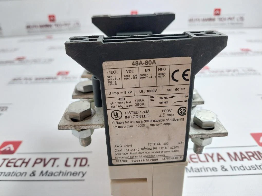 Telemecanique Lr9 F 5363 Motor Protection Overload Relay 48–80A 50–60 Hz - Image 7