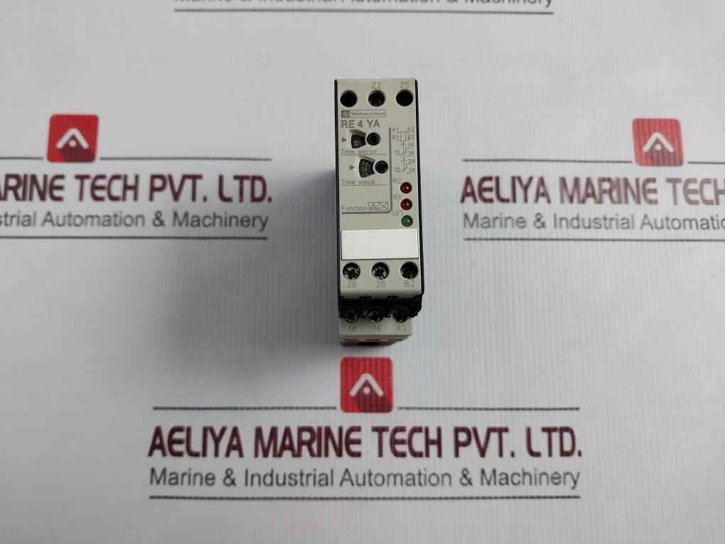 Telemecanique Re4 Ya12Bu Electronic Timing Relay 50/60Hz 250V 4A - Image 2