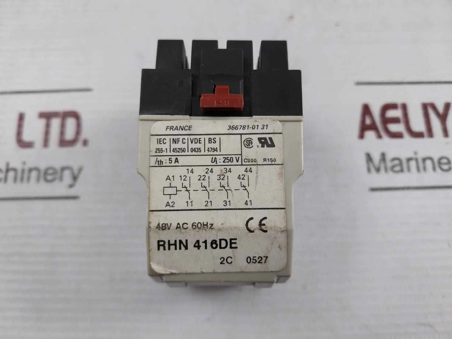 Telemecanique Rhn 416De Plug-in Relay 366781-01 31 48Vac 60Hz - Image 7