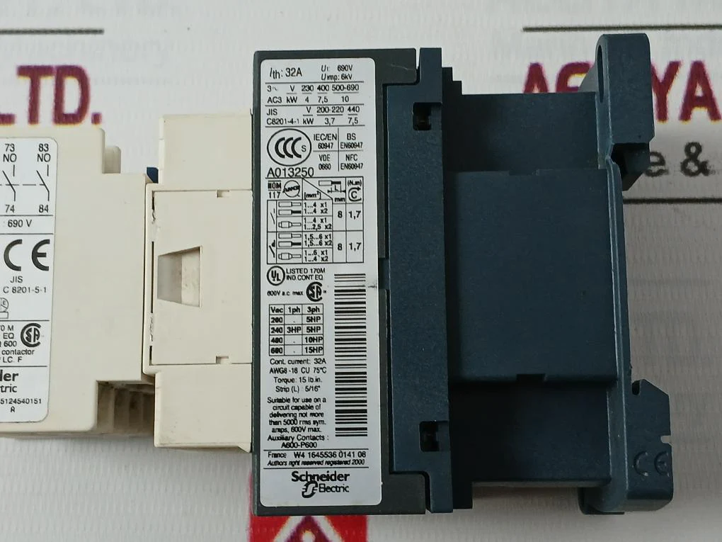 Telemecanique/Schneider Electric La1 Dn40 Auxiliary Contact Block 50A A013256 - Image 6