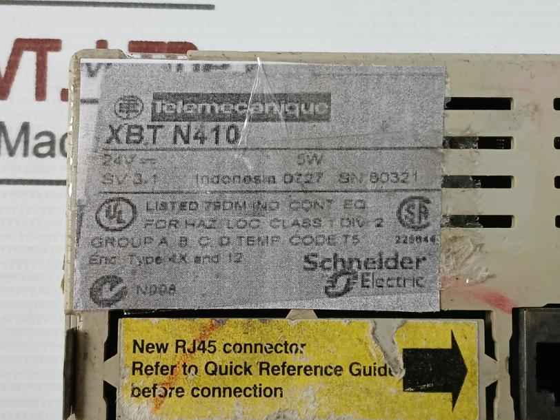 Telemecanique Xbt N410 Compact Display - Image 10