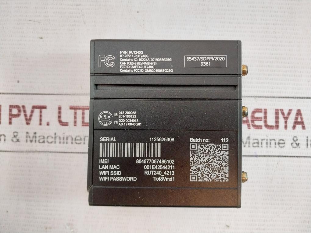 Teltonika Rut240 Cellular Router Tk48Vmd1 2Aet4Rut240G 9-30Vdc - Image 7