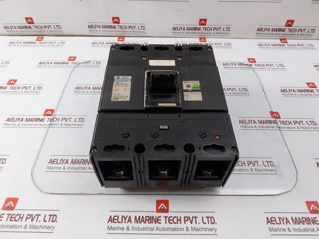 Terasaki T0-800Ba 3-pole Molded Case Circuit Breaker Ac600V 60Hz 800A - Image 4